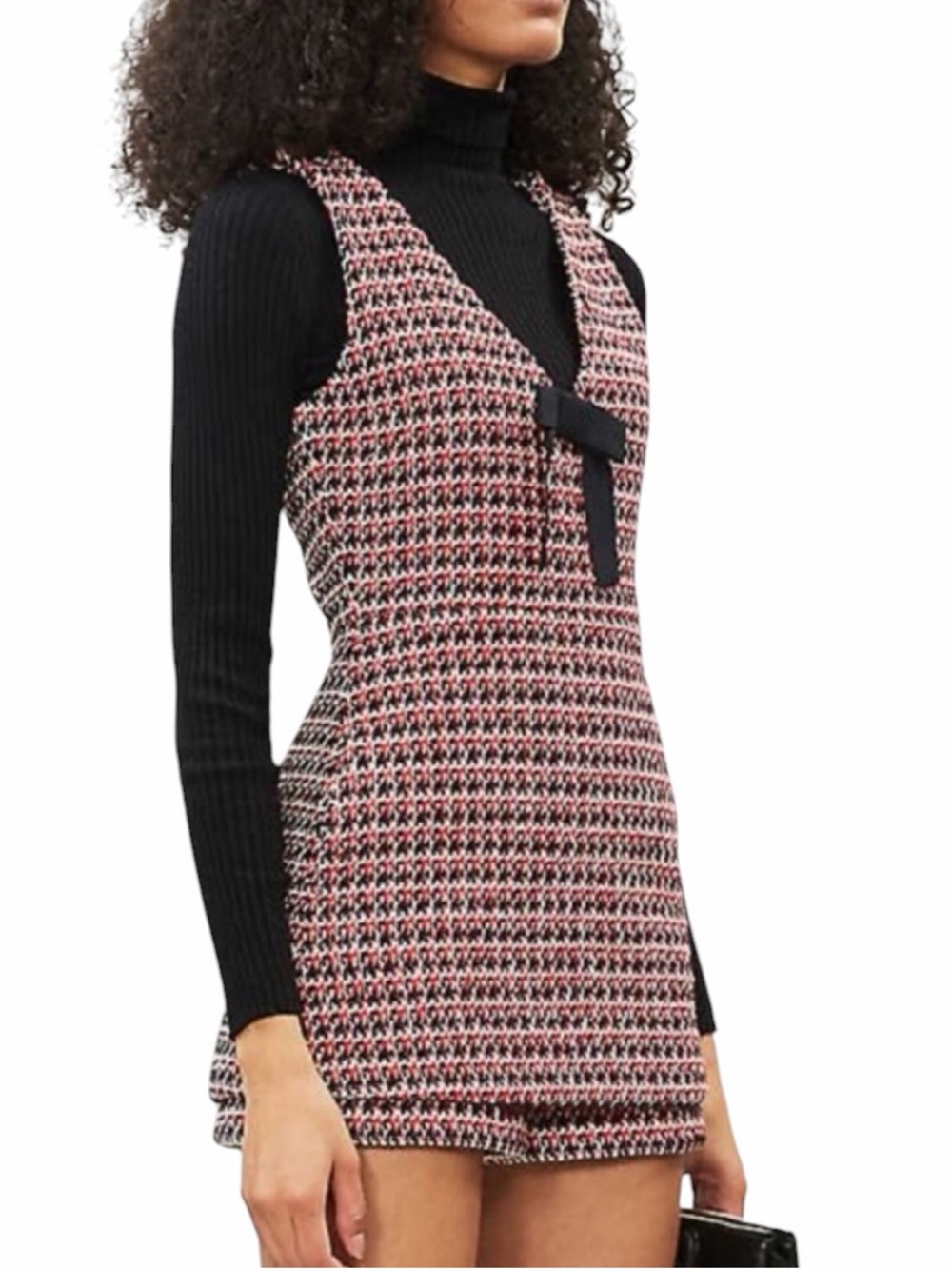 Maje Iroma Tweed Romper